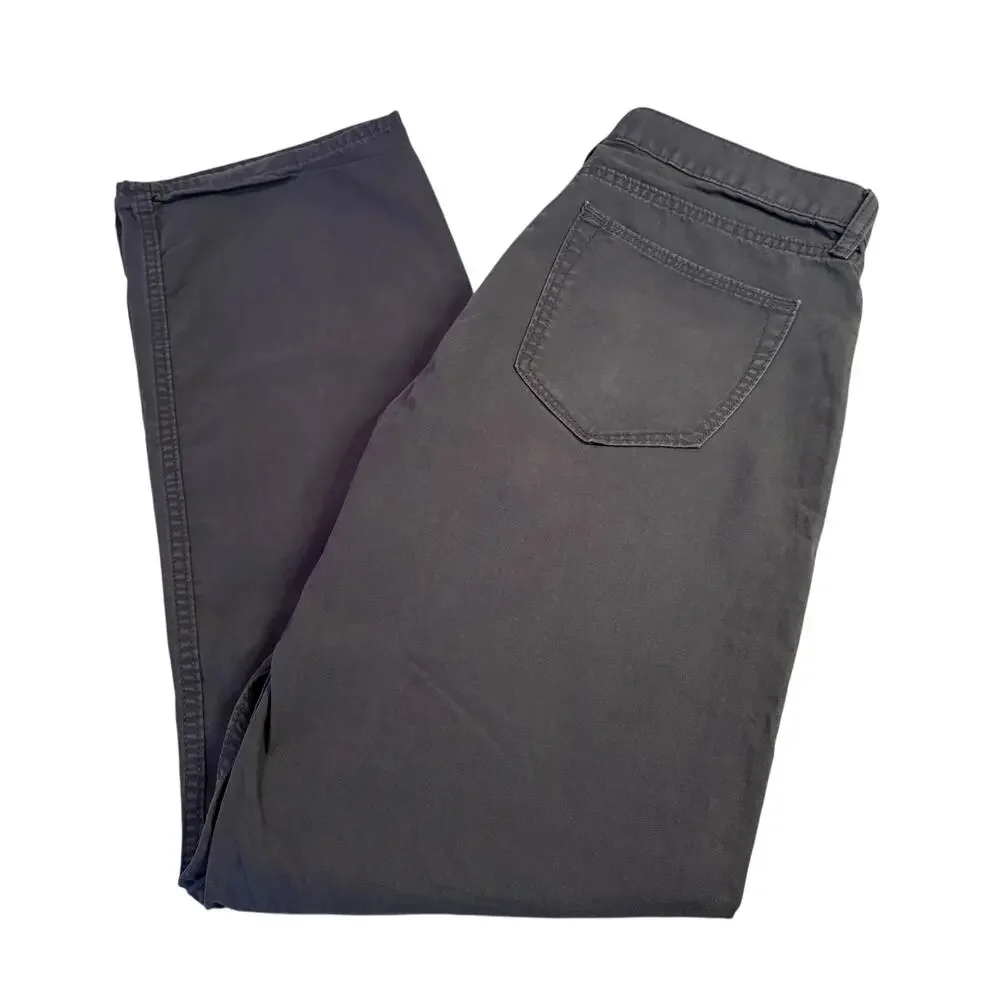 Banana Republic Gray Jeans Pants Mens 34x34 Straight‎ Fit